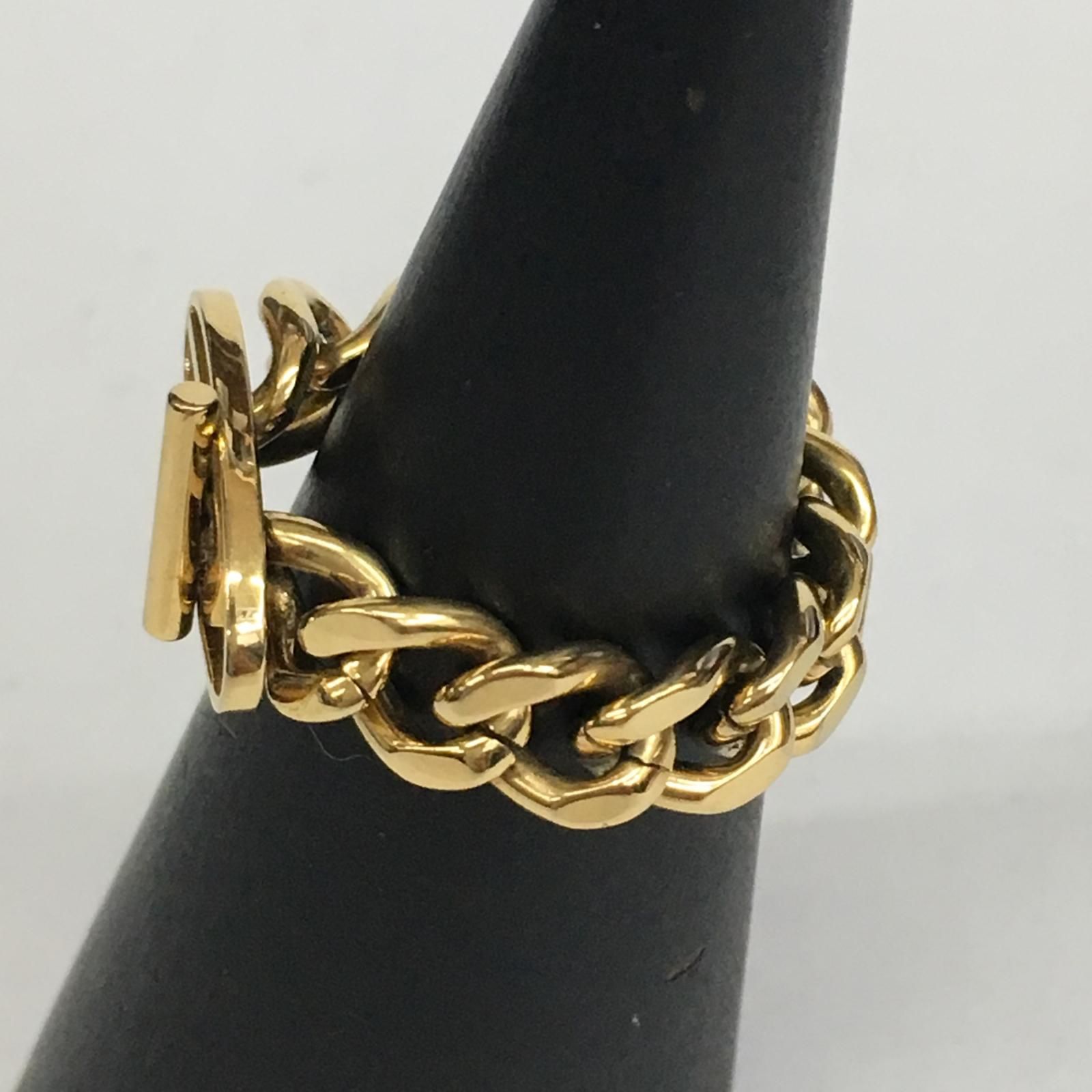 DIESEL ディーゼル リング 指輪 ロゴチェーンﾘﾝｸﾞ 134