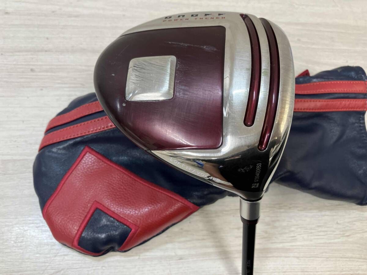 ヘッドカバー付き ONOFF AKA 2018 ドライバー 11° SMOOTH KICK MP 518 D フレックスR