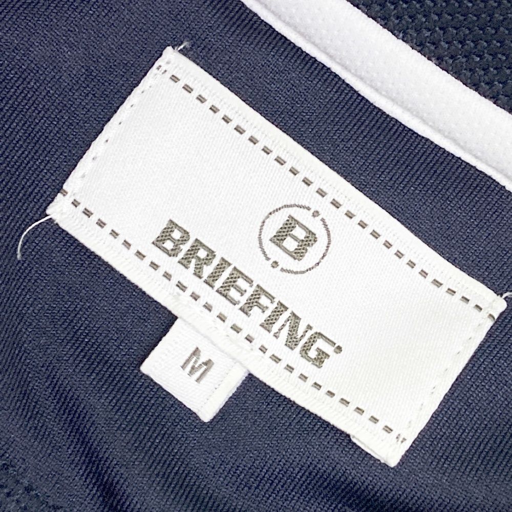 サイズ：M BRIEFING GOLF ブリーフィング 2024年モデル 半袖ポロシャツ