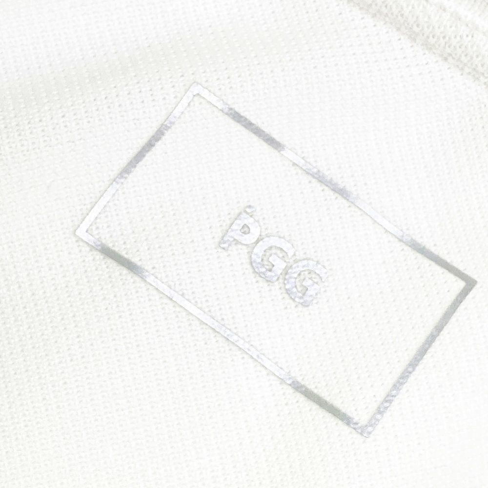 サイズ：0 PGG PEARLY GATES パーリーゲイツ 半袖ポロシャツ ホワイト