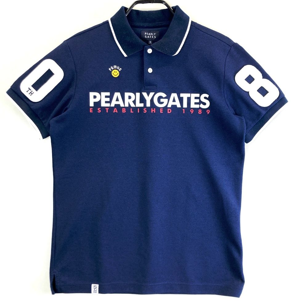 PEARLY GATES パーリーゲイツ ポロシャツ 半袖 白 サイズ4 PEARLY