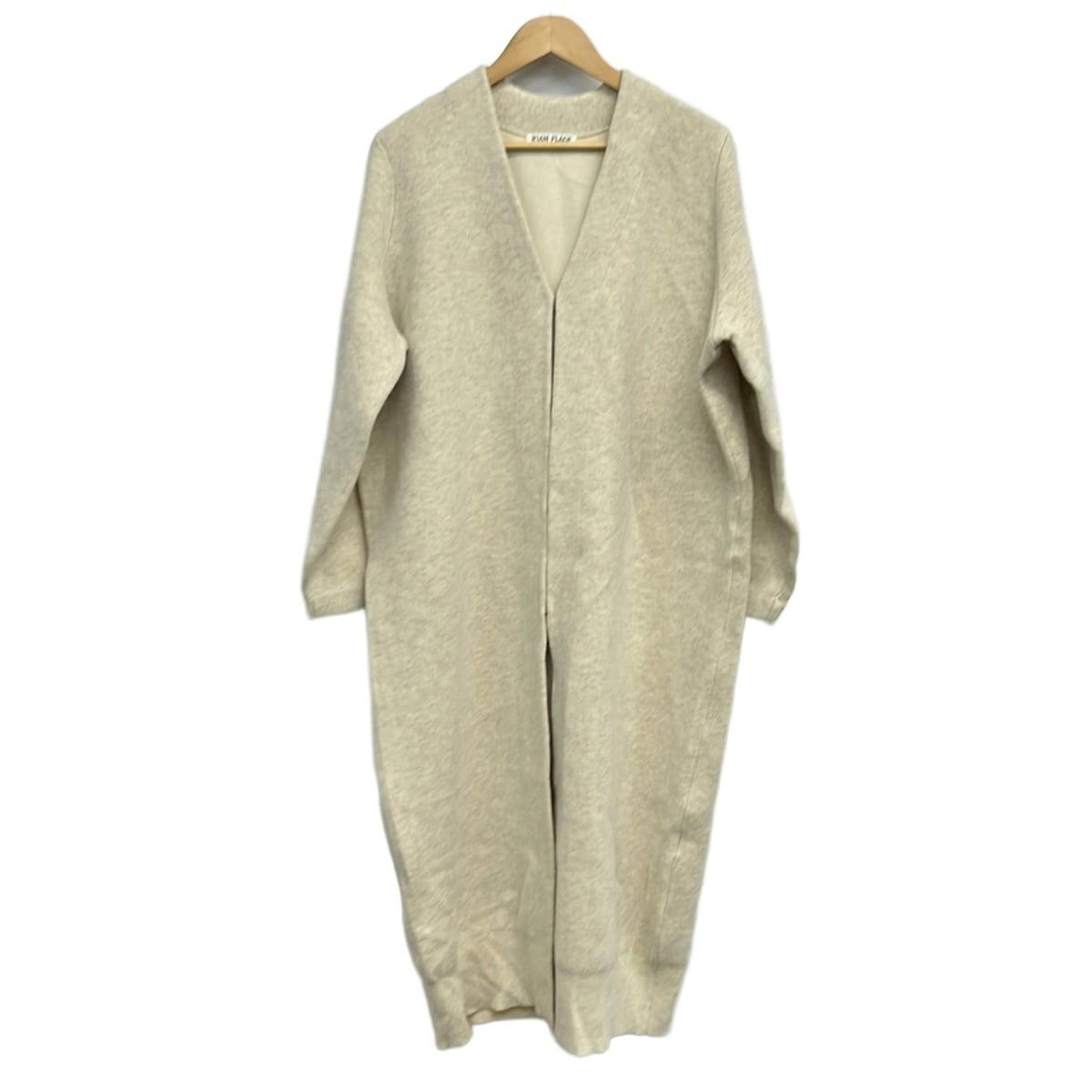 R IAM-PLAGE リアムプラージュ コート サイズ38 M レディース - ベージュ 長袖 ニット 秋 冬