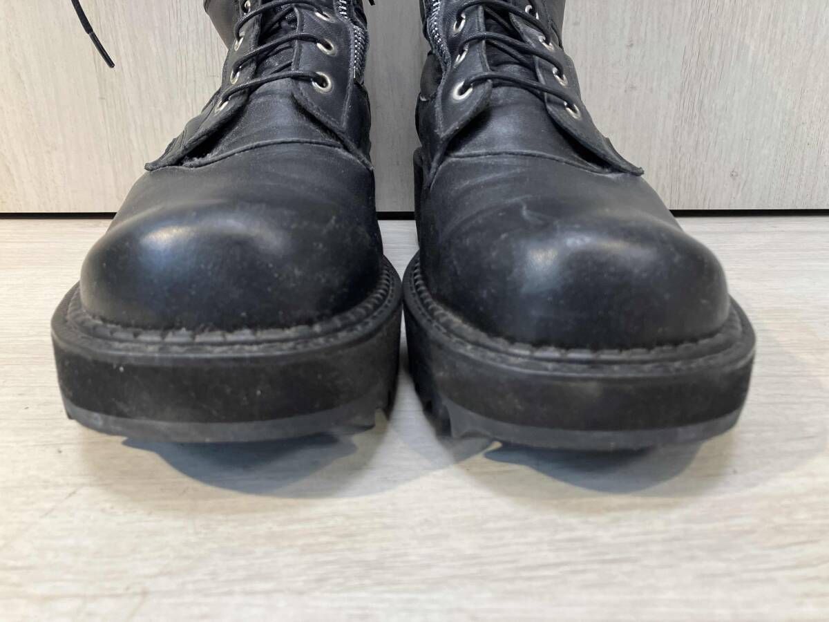 ショートブーツ DAVID STONE その他ブーツ BLK コンバットブーツ 0041 BTS