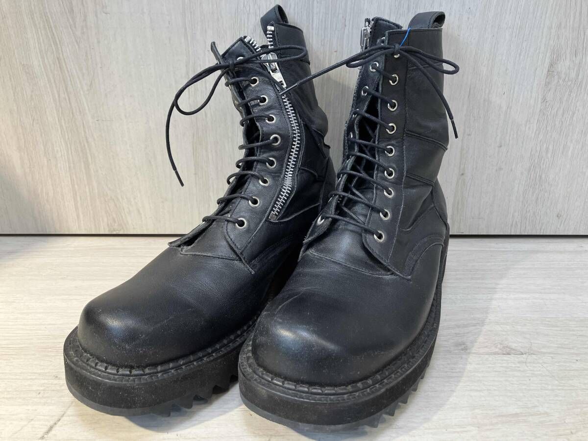 ショートブーツ DAVID STONE その他ブーツ BLK コンバットブーツ 0041 BTS