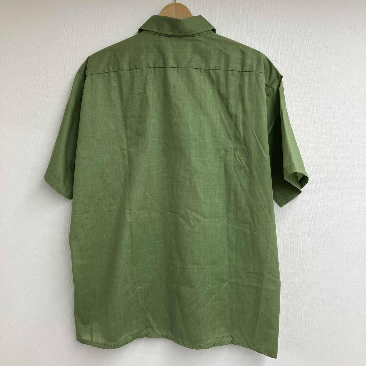 グリーン ARROW 半袖シャツ 70 s Vintage オープン シャツ