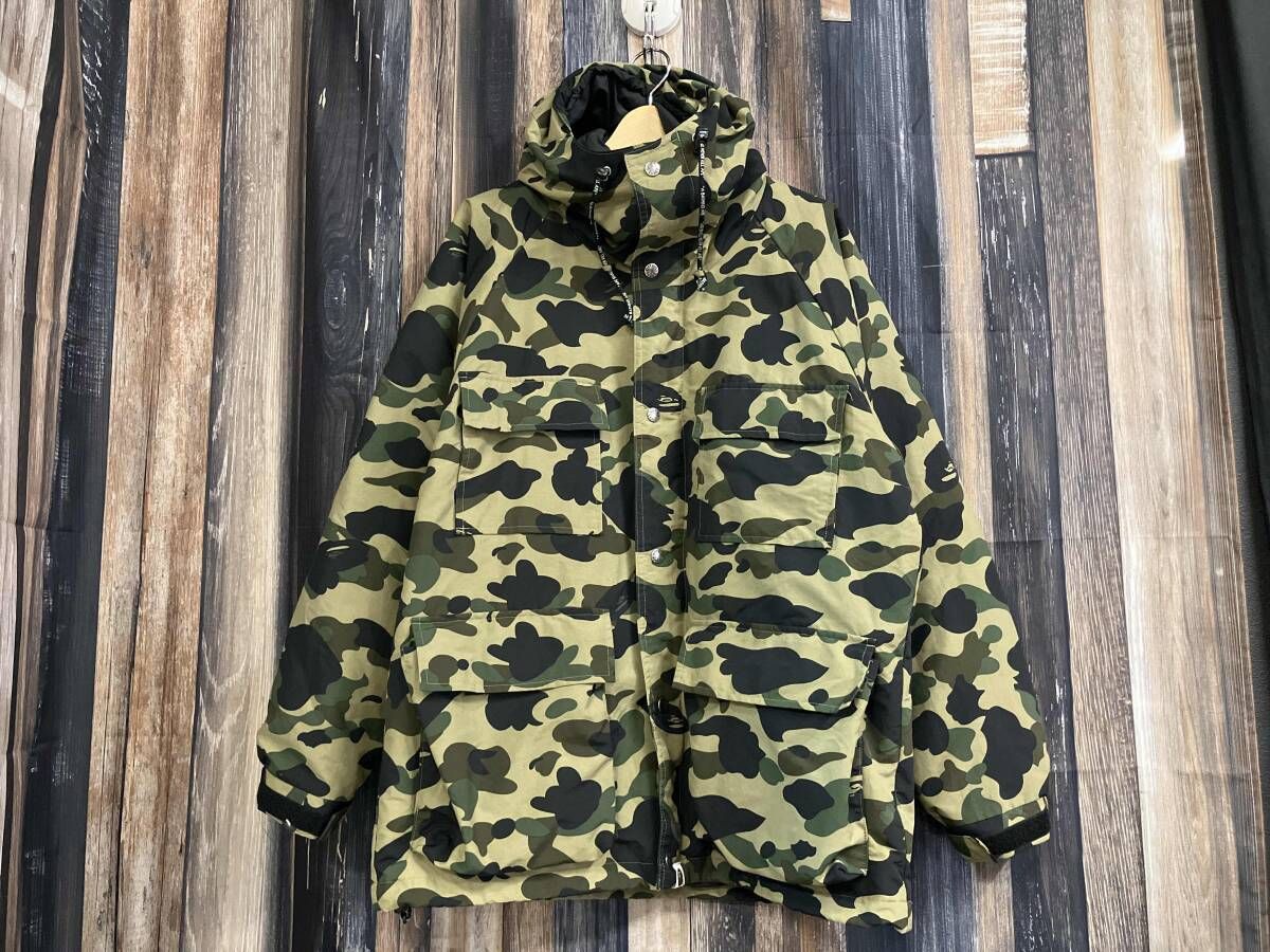 A BATHING APE アベイシングエイプ ダウンジャケット ナイロン