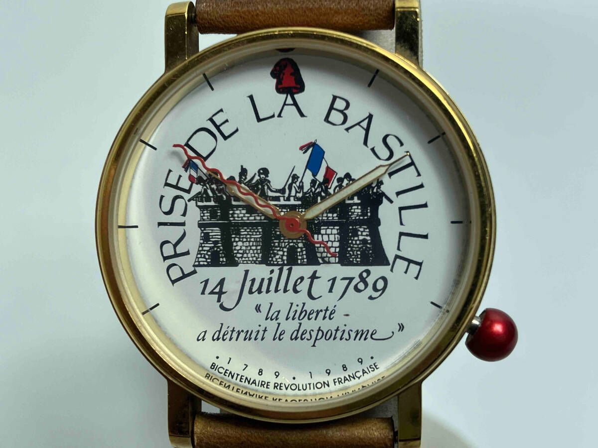 Alain Silberstein フランス革命 クォーツ腕時計