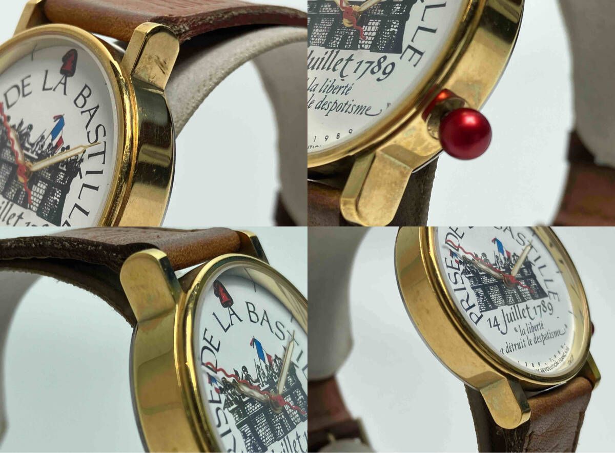 Alain Silberstein フランス革命 クォーツ腕時計
