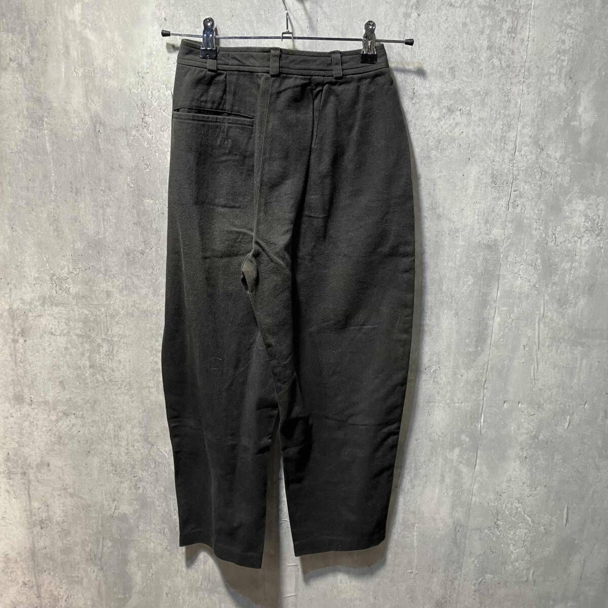 archive COMMEdes GARCONS P-08012 cotton pants コットンクロップドパンツ サイズS ブラック コムデギャルソン