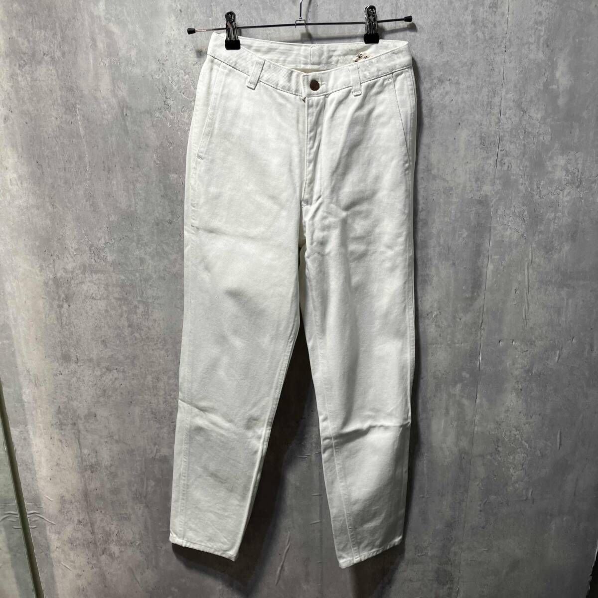 archive COMME des GARCONS straight pants ストレートパンツ ホワイト コムデギャルソン