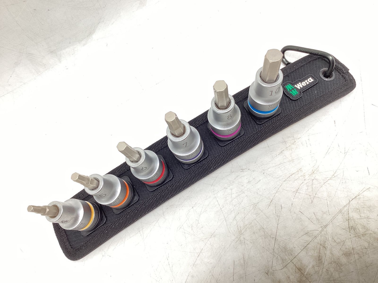 Wera ヴェラ 1 2 DR六角ビットソケットセット6点組 4ー10 mm 3996 エコツール豊田インター店 M 02