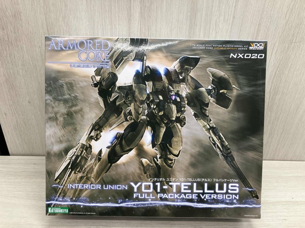 パーツ 済み プラモデル コトブキヤ 1 72 インテリオル ユニオン Y 01 TELLUS テルス フルパッケｰジVer