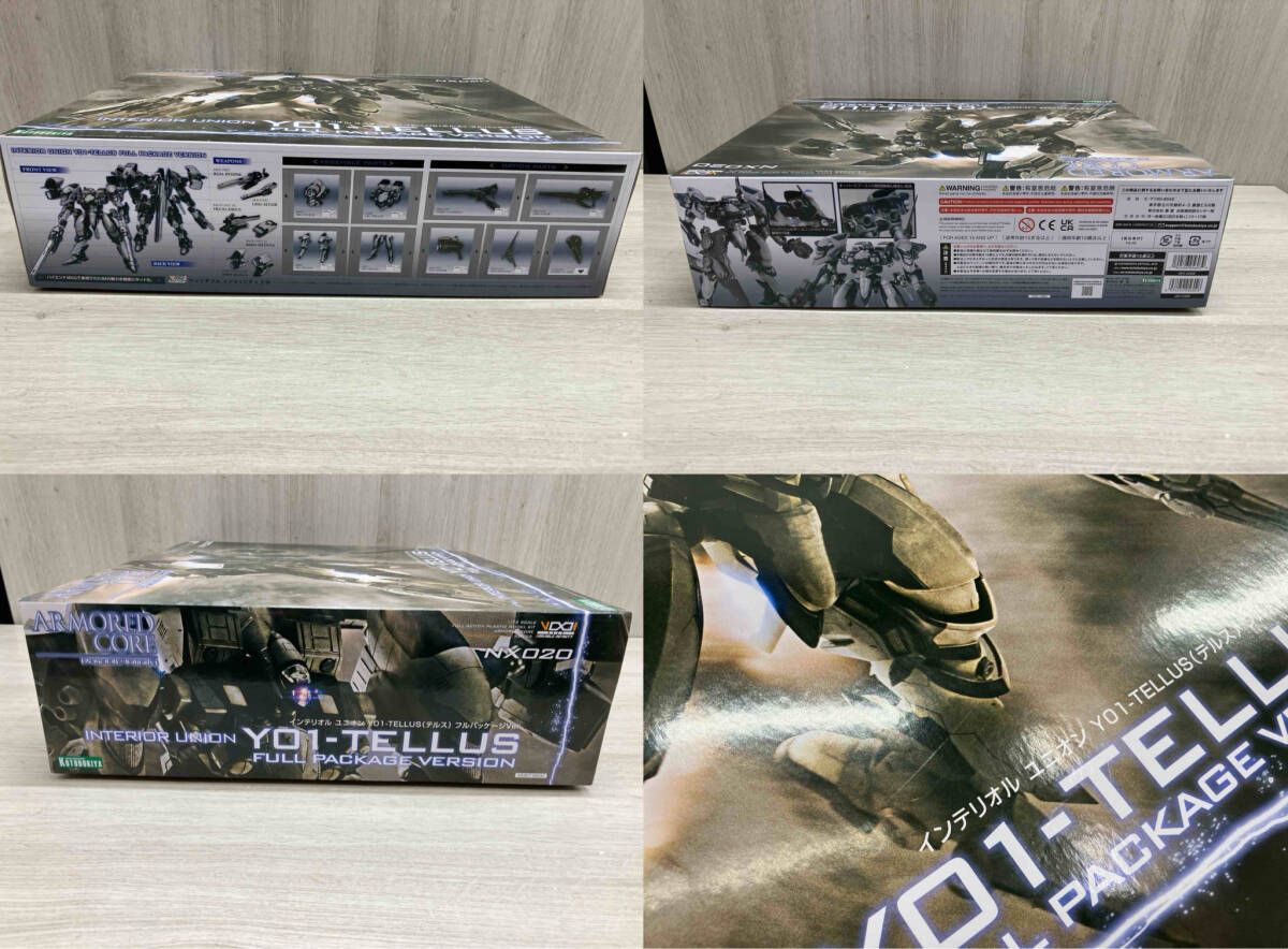 パーツ 済み プラモデル コトブキヤ 1 72 インテリオル ユニオン Y 01 TELLUS テルス フルパッケｰジVer