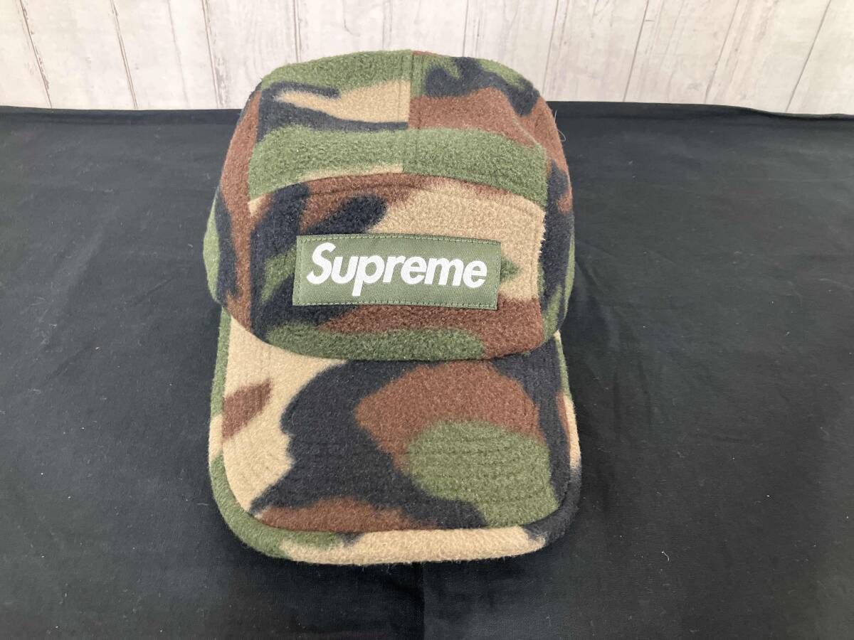 Supreme シュプリーム Polartec Camp Cap ポーラテック キャンプ キャップ カモフラージュ グリーン系