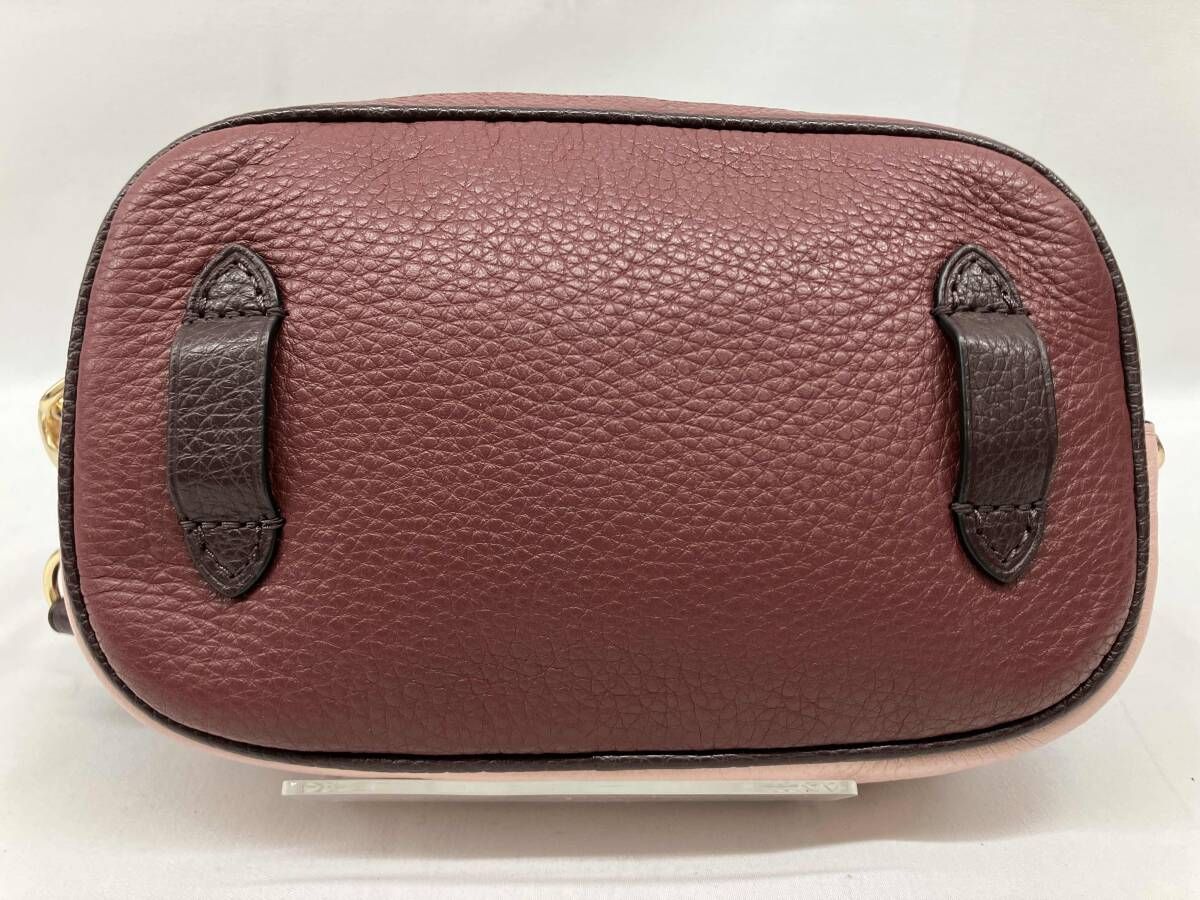 COACH コーチ 2 wayバッグ ショルダーバッグ ボディバッグ 4162 ピンク ボルドー