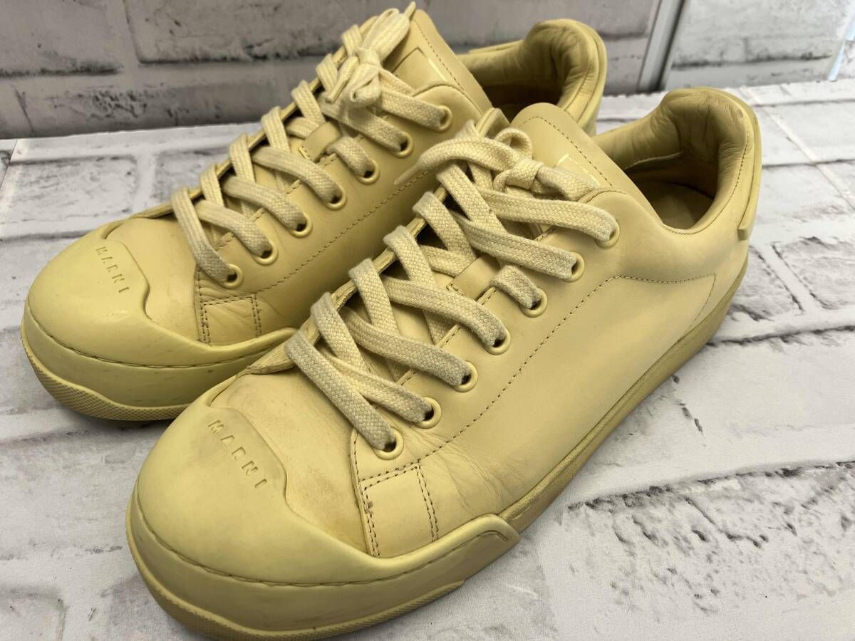 箱付き/MARNI/DADA BUMPER/レザースニーカー/サイズ39(約24.5cm