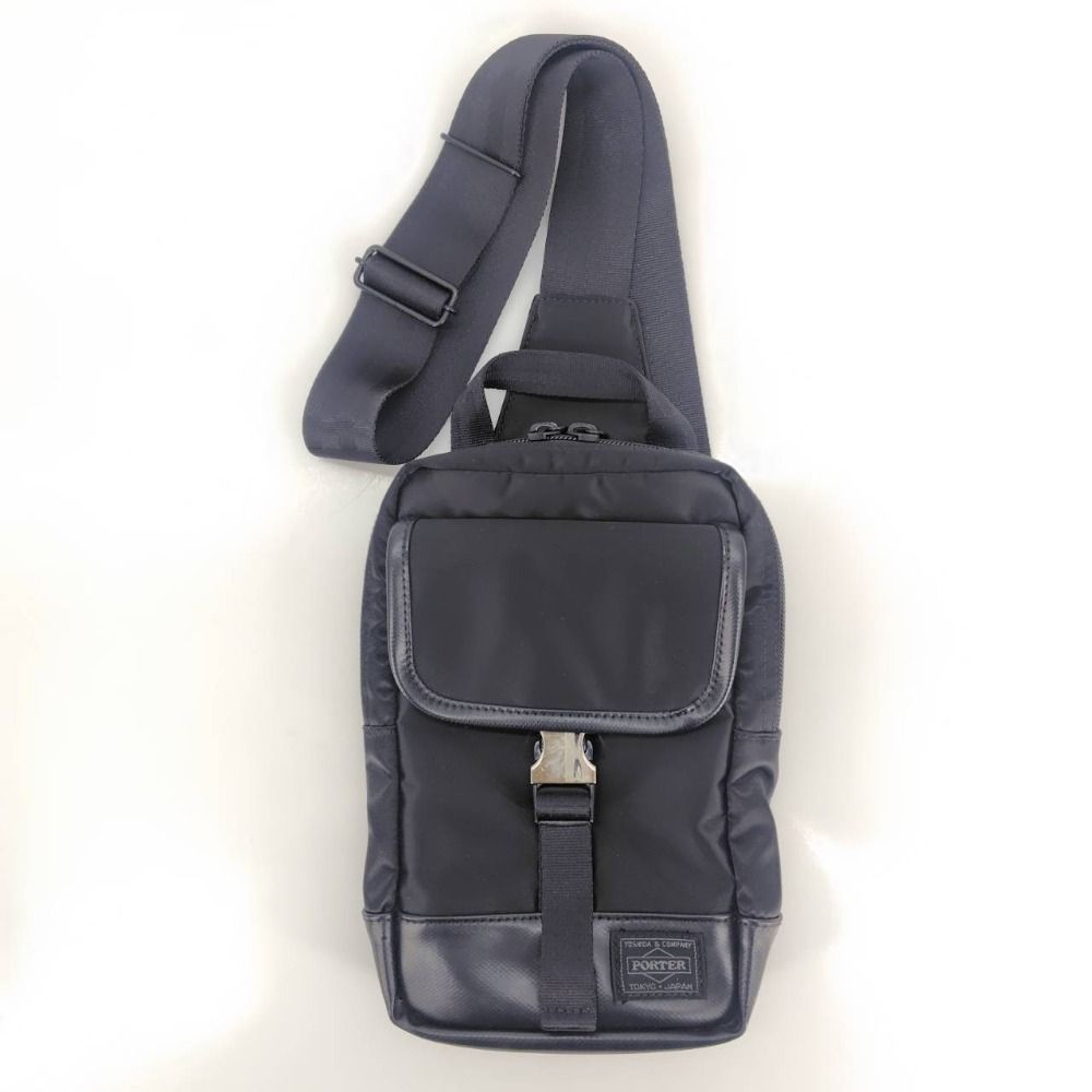 05 w 17518 ポーター PORTER ストーム STORM ボディバッグ ブラック メンズ 品