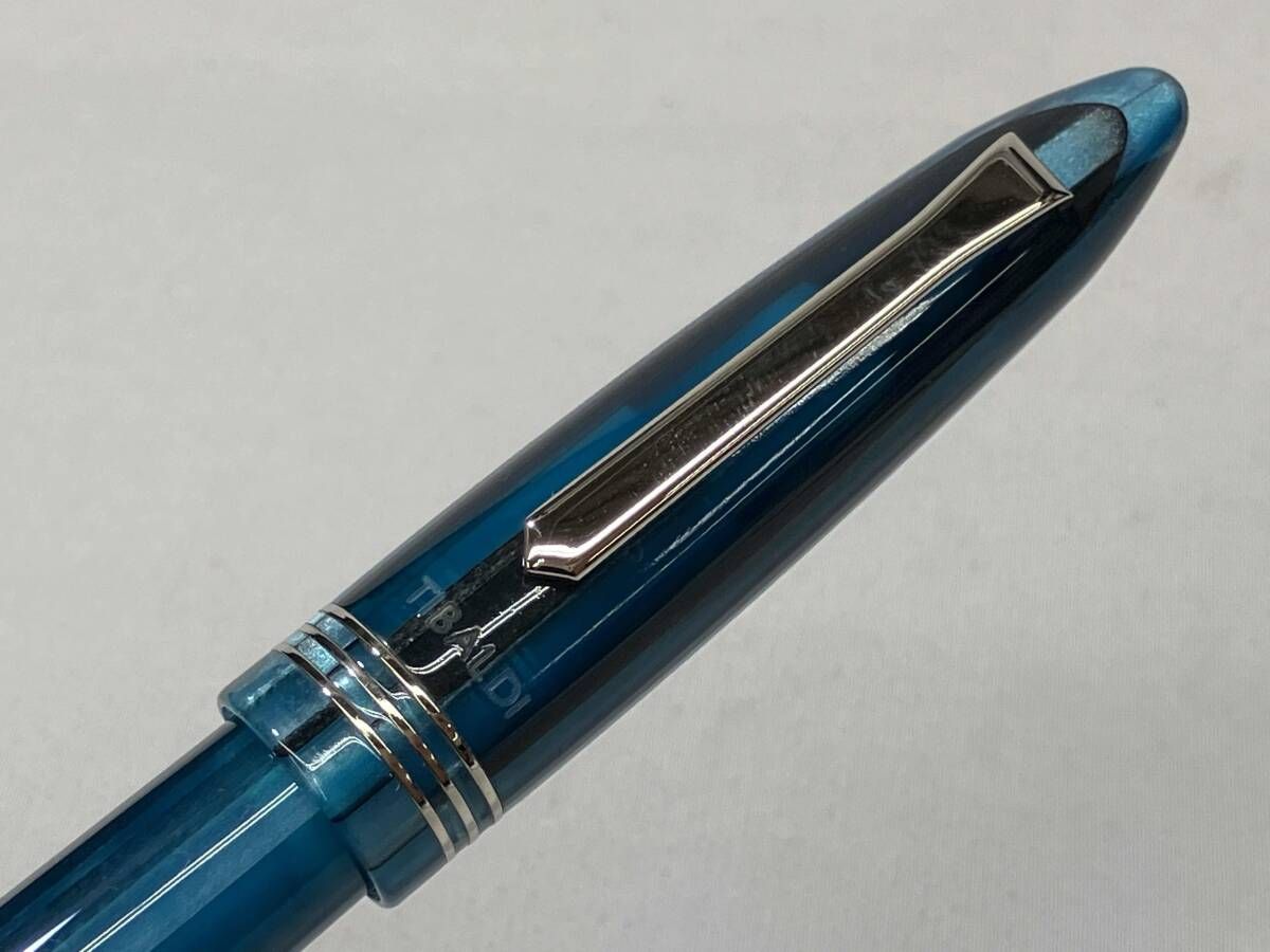 ティバルディ ボノニア ボラボラ 万年筆 ターコイズブルー
