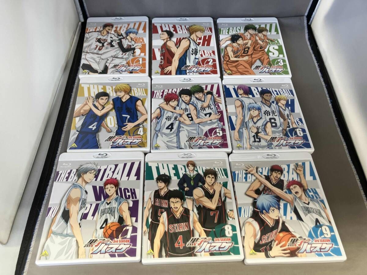 全9巻セット]黒子のバスケ 3rd SEASON 1~9 特装限定版(Blu-ray Disc