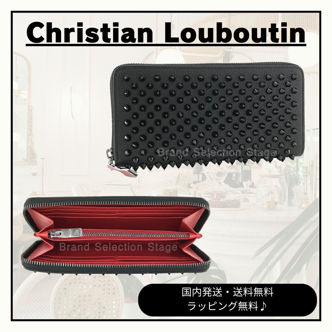 新品】クリスチャンルブタン Christian Louboutin 長財布 ラウンド