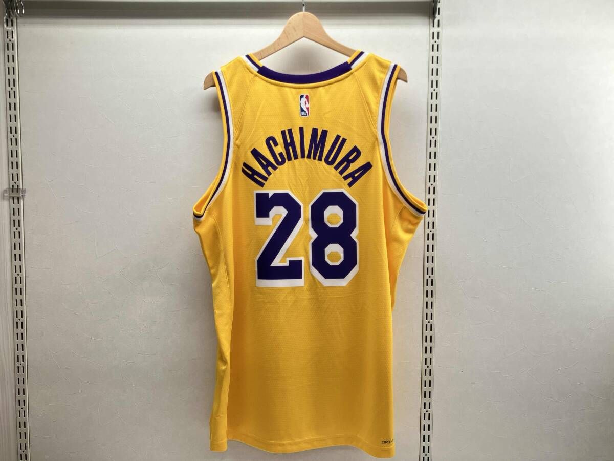NIKE ナイキ NBA ロサンゼルス レイカーズ 八村塁 28 バスケットボールウエア タンクトップ DN 2009-732 サイズ L