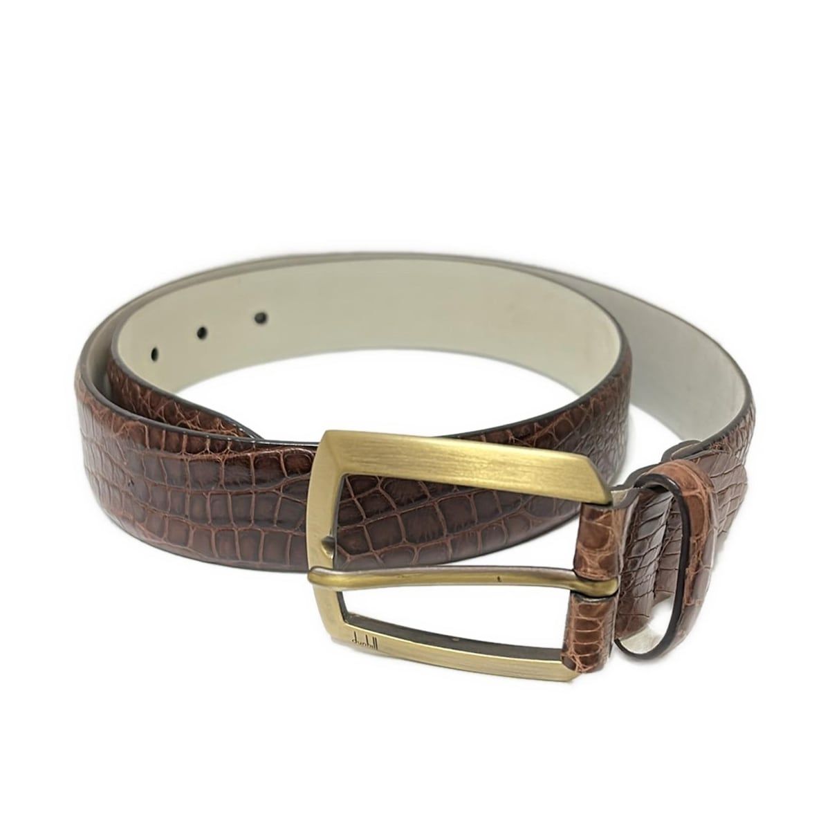 dunhill/ALFREDDUNHILL(ダンヒル) ベルト 102/40 - ダークブラウン