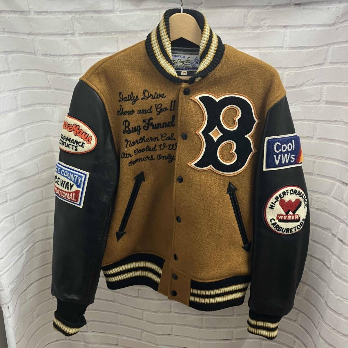 WHITESVILLE / ホワイツビル / スタジャン / BUG FUNNEL WV11793 / 袖