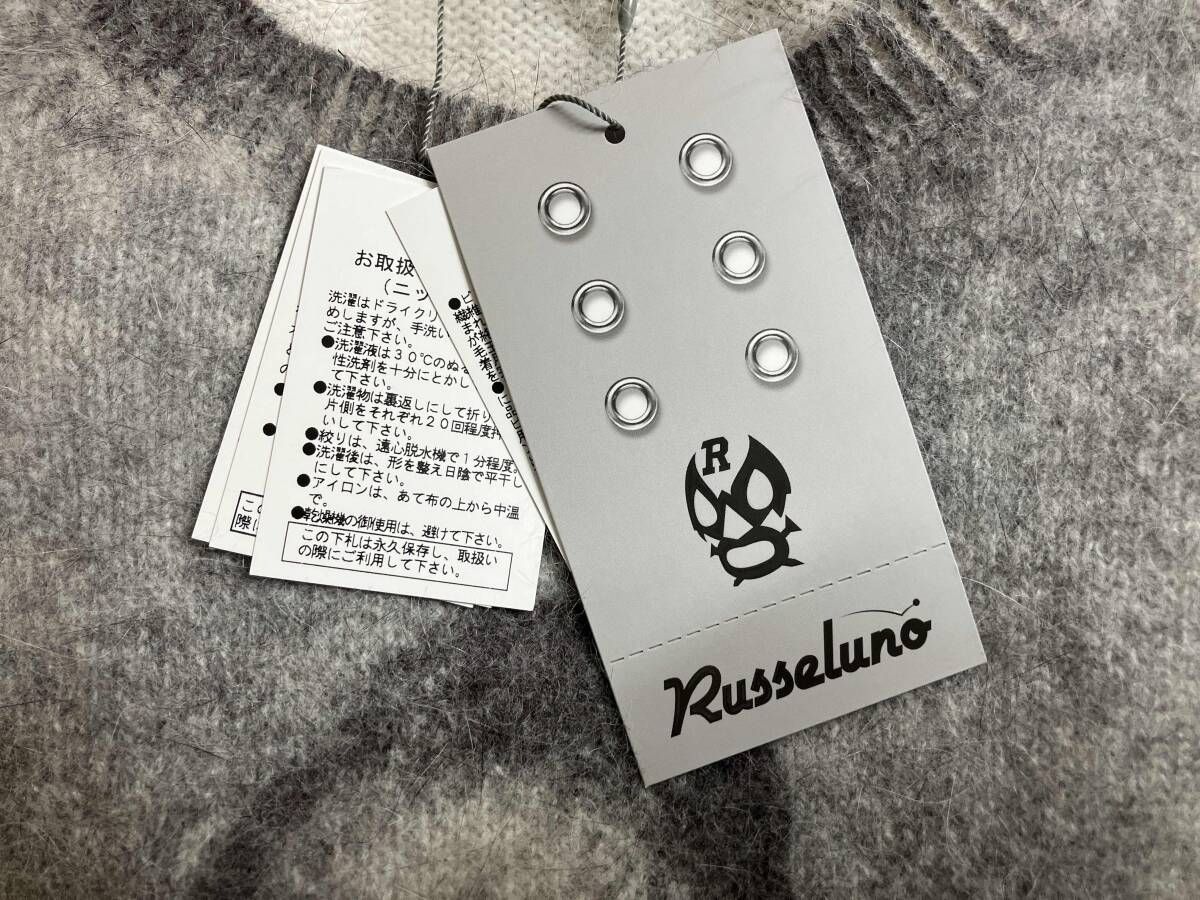 タグ付き】Russe l uno ラッセルノ GRAPHIC KNIT SWEATER グラフィック