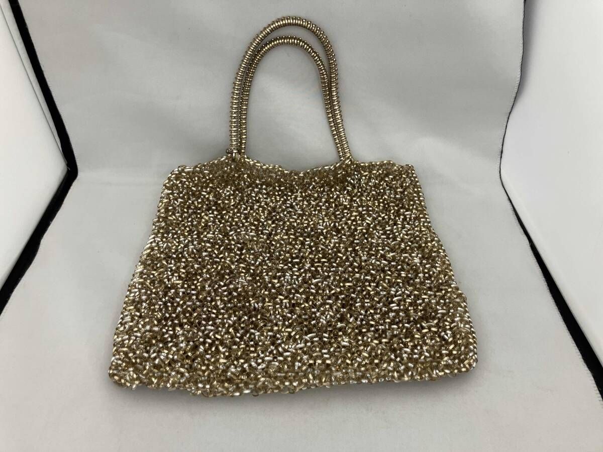 ANTEPRIMA アンテプリマ ゴールド ワイヤーバッグ ハンドバッグ ショルダーバッグ セミショルダー ワンショルダー