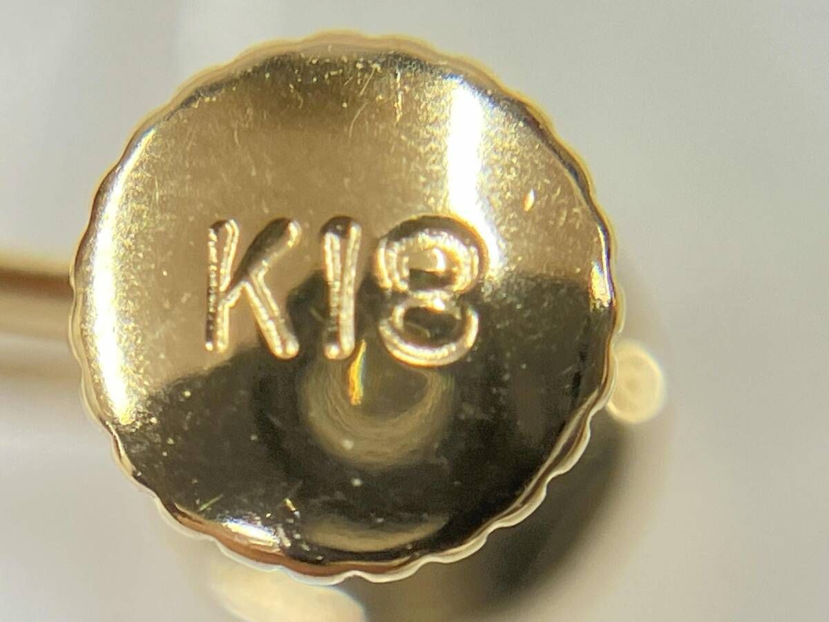 K 18 イヤリング 総重量4.5 g