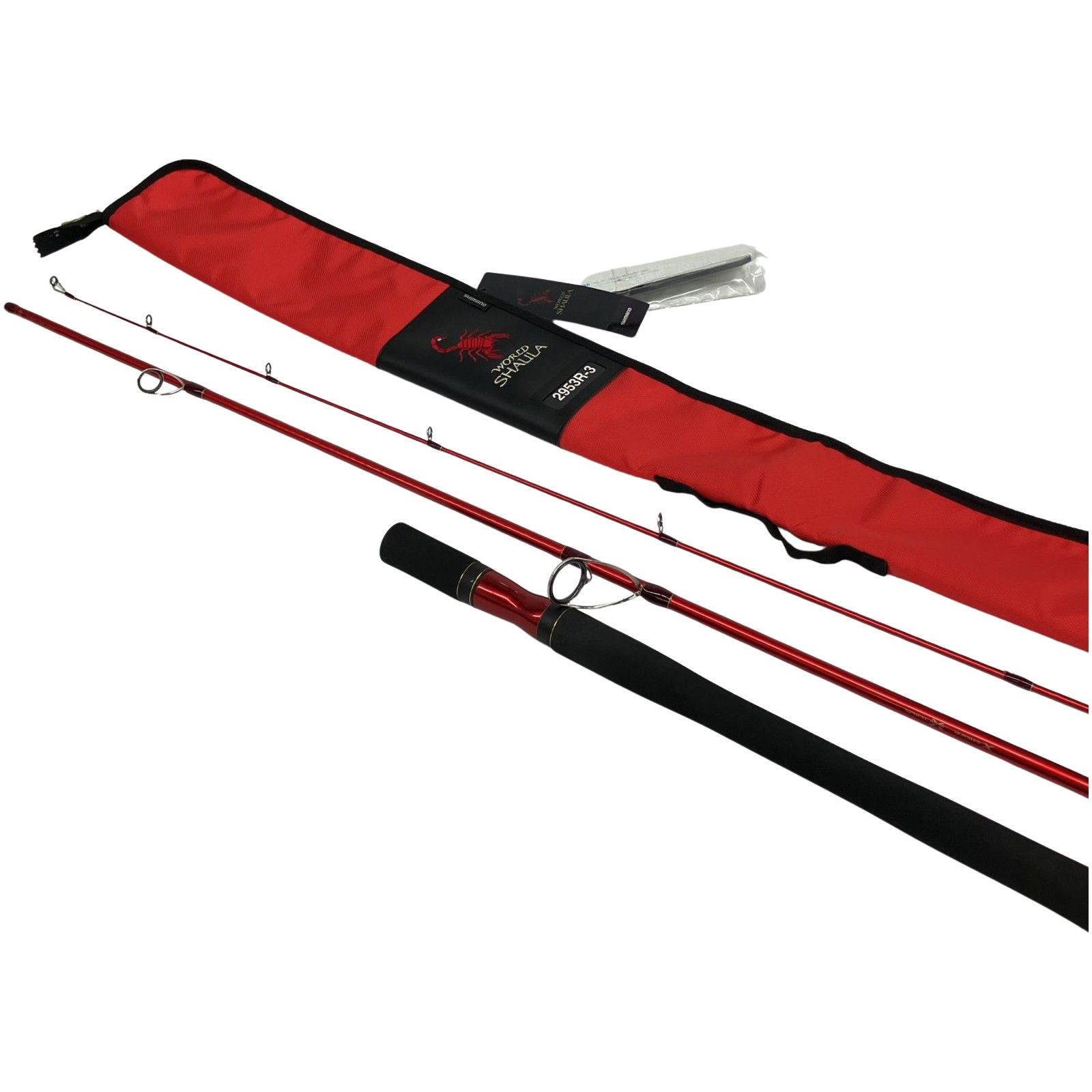 △△SHIMANO シマノ ロッド 20 ワールドシャウラ BG 2953R-3 クラック