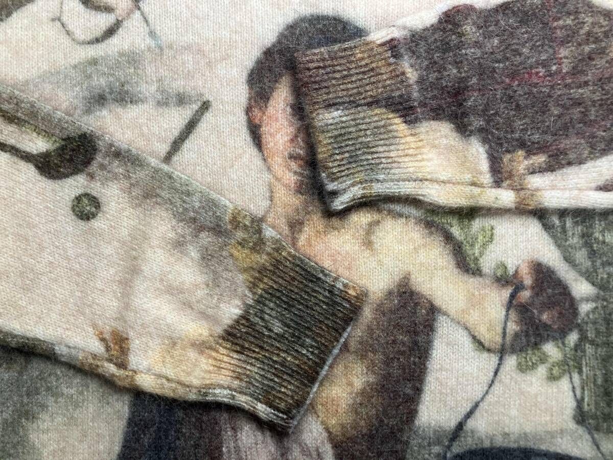 タグ付き】Russeluno ラッセルノ GRAPHIC KNIT SWEATER グラフィック