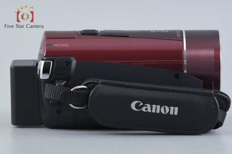Canon キヤノン 【中古】Canon キヤノン iVIS HF M51 レッド ビデオ