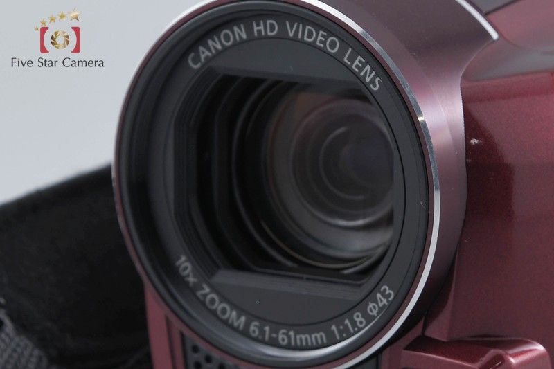 Canon キヤノン 【中古】Canon キヤノン iVIS HF M51 レッド ビデオ