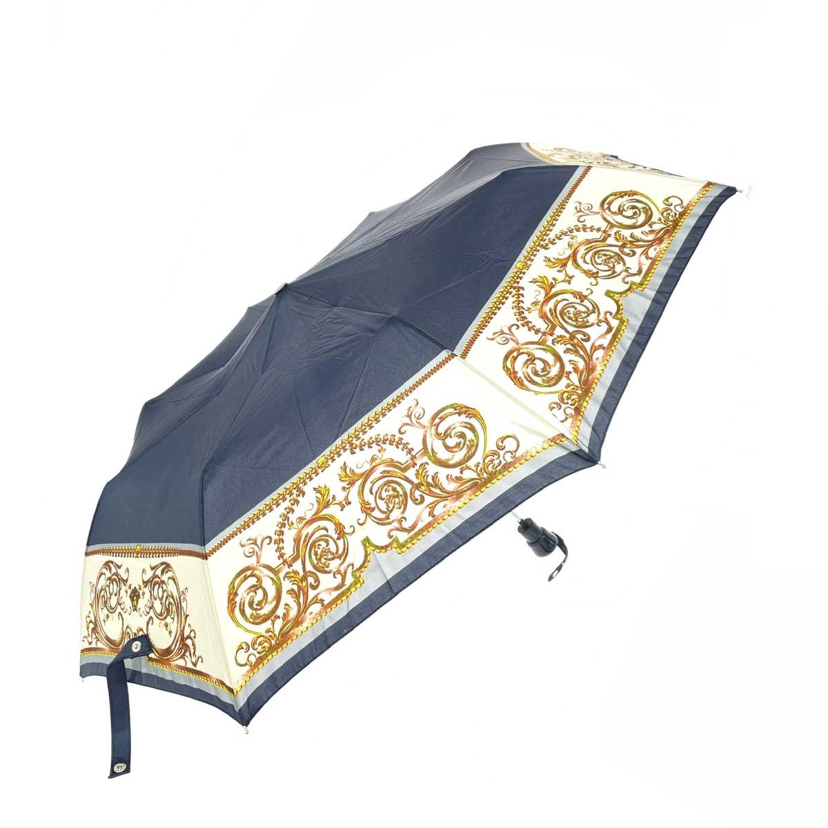GIANNI VERSACE ジャンニヴェルサーチ　傘 Gianni Versace ジャンニヴェルサーチ 折りたたみ傘 ネイビー
