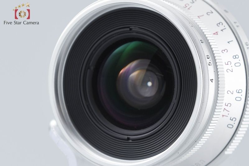  Voigtlander フォクトレンダー COLOR SKOPAR 21 mm f 4 MC シルバー L 39 ライカスクリューマウント ビューファインダー 用 単焦点レンズ レンズ(単焦点) カメラ