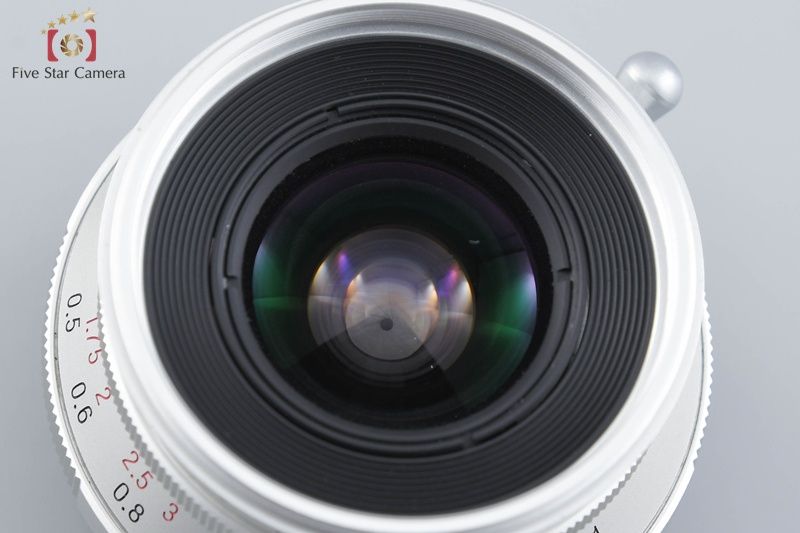 Voigtlander フォクトレンダー COLOR SKOPAR 21 mm f 4 MC シルバー L 39 ライカスクリューマウント ビューファインダー 用 単焦点レンズ