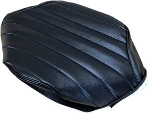 ホンダ ゴリラ6Ｖ Z 50 設計 シートカバー 厚手生地 生地色 黒タックロール パイピング黒 張替タイプ