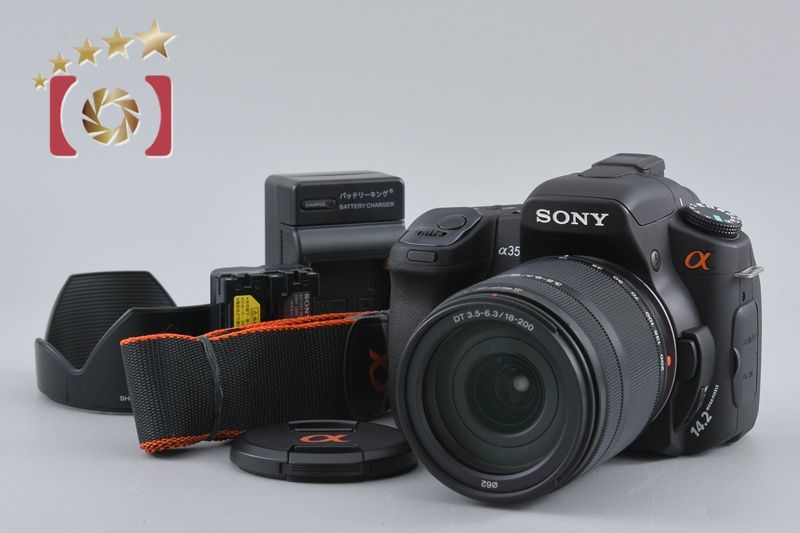 SONY ソニー 【中古】SONY ソニー α350 DSLR-A350 + DT 18-200mm f/3.5