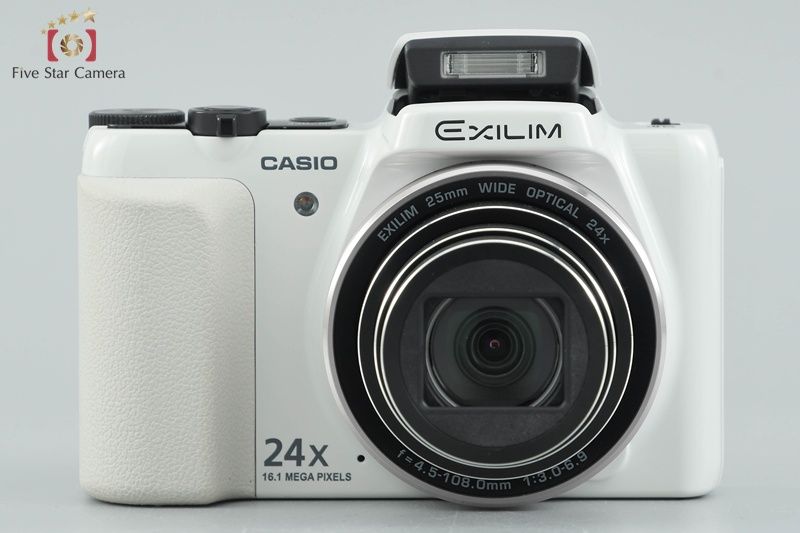 CASIO EXILIM EX-H60 ホワイト　デジタルカメラ CASIO カシオ 【中古】Casio カシオ EXILIM EX-H60 ホワイト