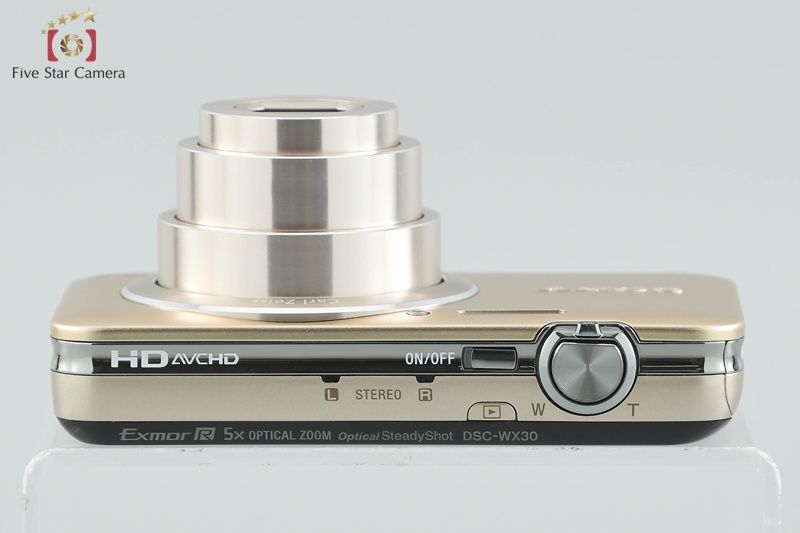 SONY ソニー 【中古】SONY ソニー Cyber-shot DSC-WX30 ゴールド