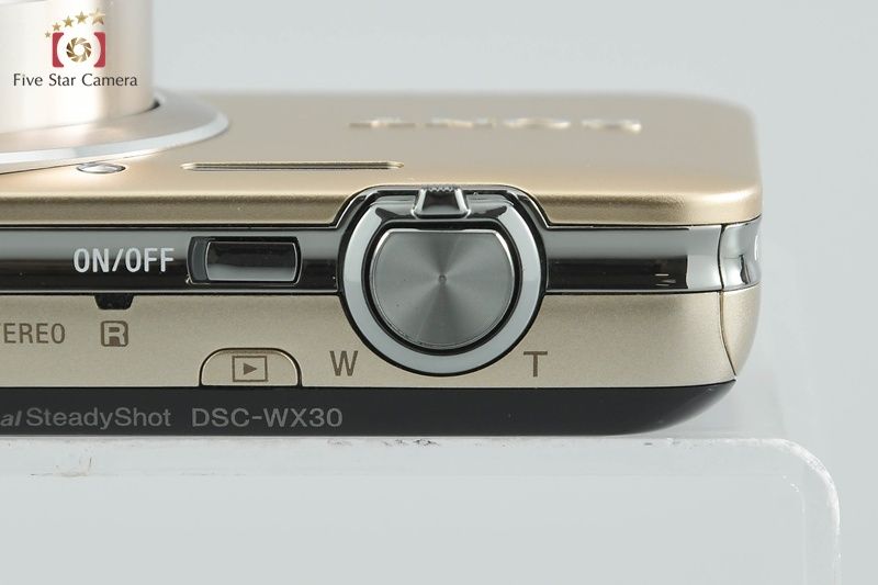 SONY ソニー 【中古】SONY ソニー Cyber-shot DSC-WX30 ゴールド
