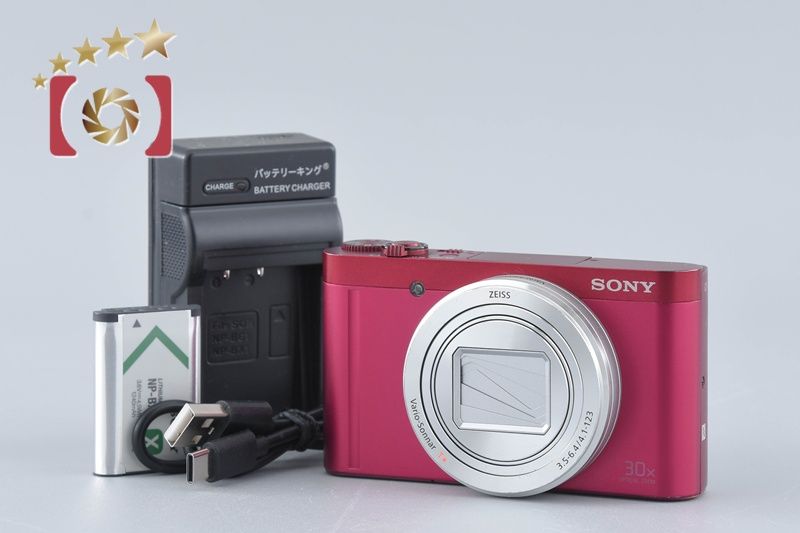 SONY ソニー 【中古】SONY ソニー Cyber-shot DSC-WX500 レッド