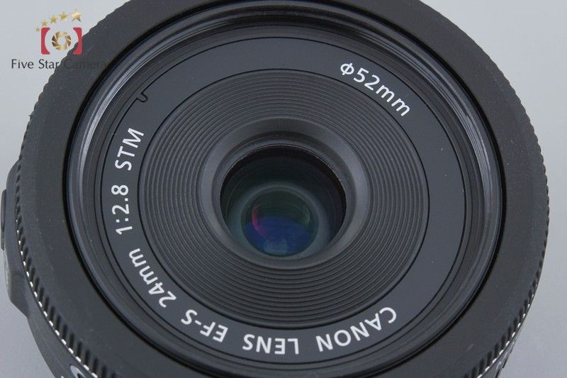 Canon EF-S 24mm f/2.8 STM レンズ 中古 Canon EF-S 24mm f/2.8 STM Lens for DSLR Camera: Lightweight