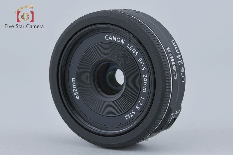 Canon キヤノン 【中古】Canon キヤノン EF-S 24mm f/2.8 STM 単焦点