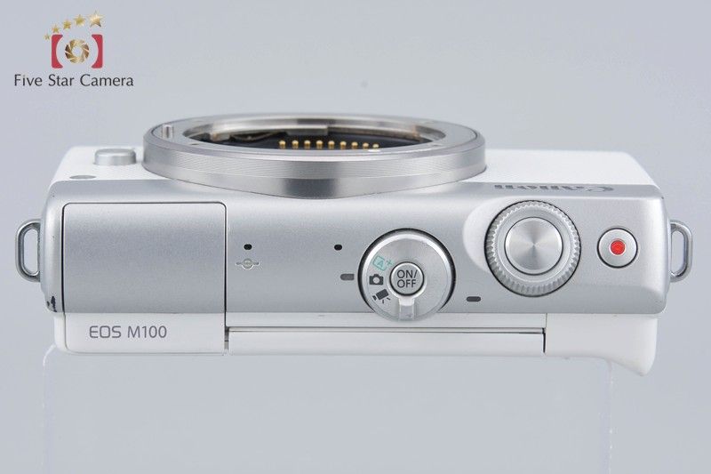 Canon キヤノン 【中古】Canon キヤノン EOS M100 ホワイト ミラーレス
