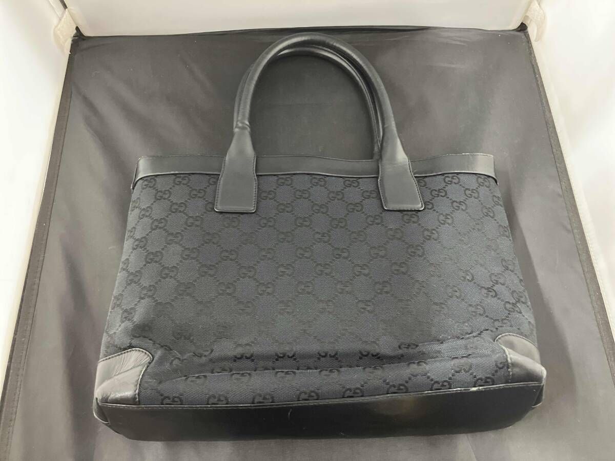 GUCCI キャンバス 002 1119 ブラック エントルピー鑑定済み