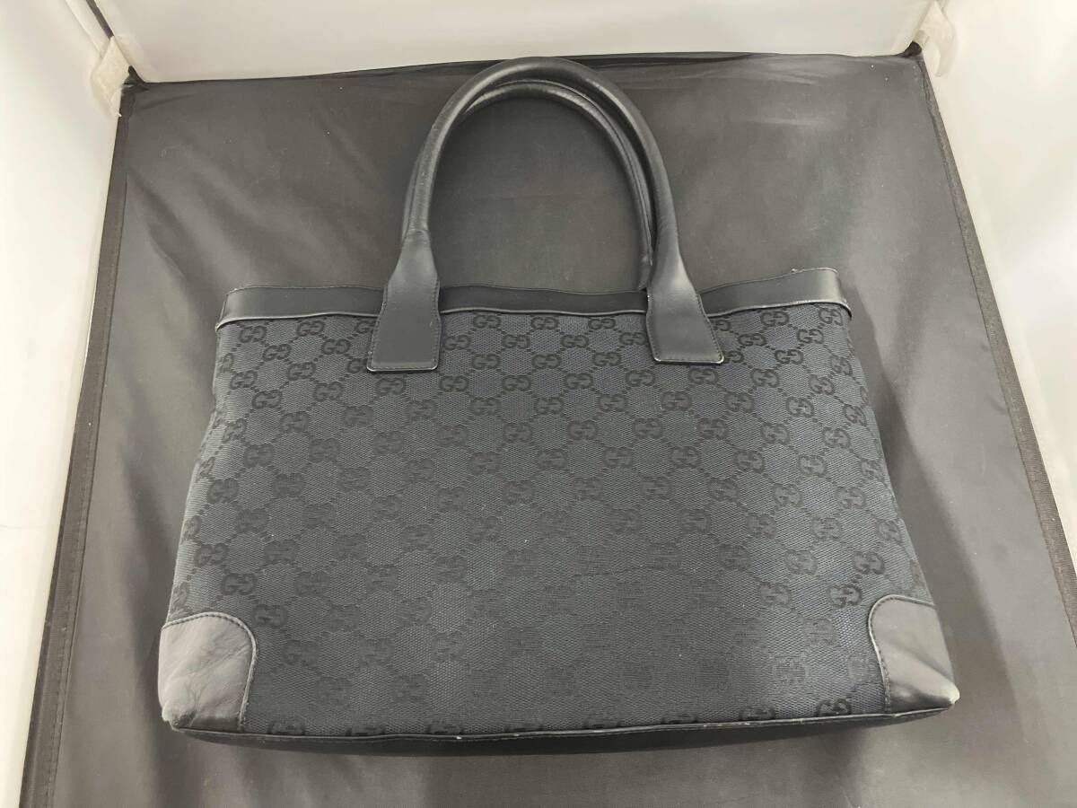 GUCCI キャンバス 002 1119 ブラック エントルピー鑑定済み