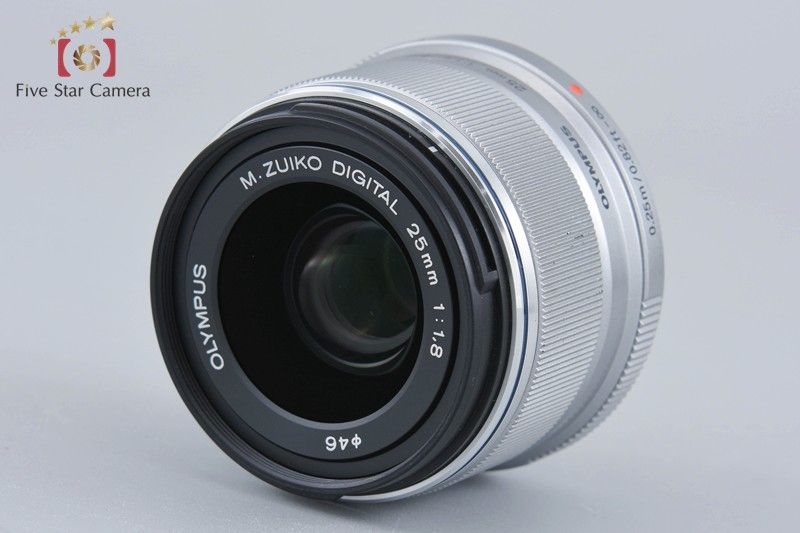 OLYMPUS オリンパス M ZUIKO DIGITAL 25 mm f 1 8 シルバー 単焦点レンズ レンズ(単焦点) カメラ