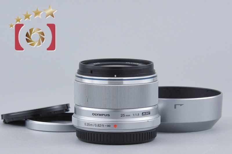 OLYMPUS オリンパス M ZUIKO DIGITAL 25 mm f 1 8 シルバー 単焦点レンズ
